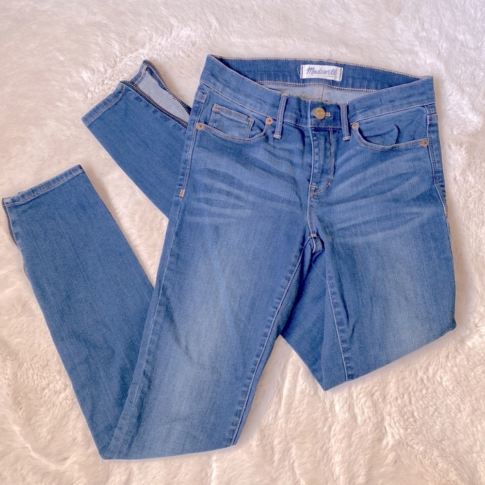 MADEWELL Skinny Skinny Ankle Jeans Size 24 EUC